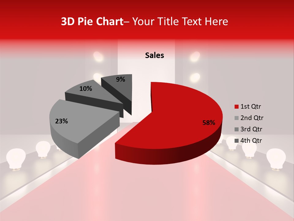 Reflection Elevated Hall PowerPoint Template