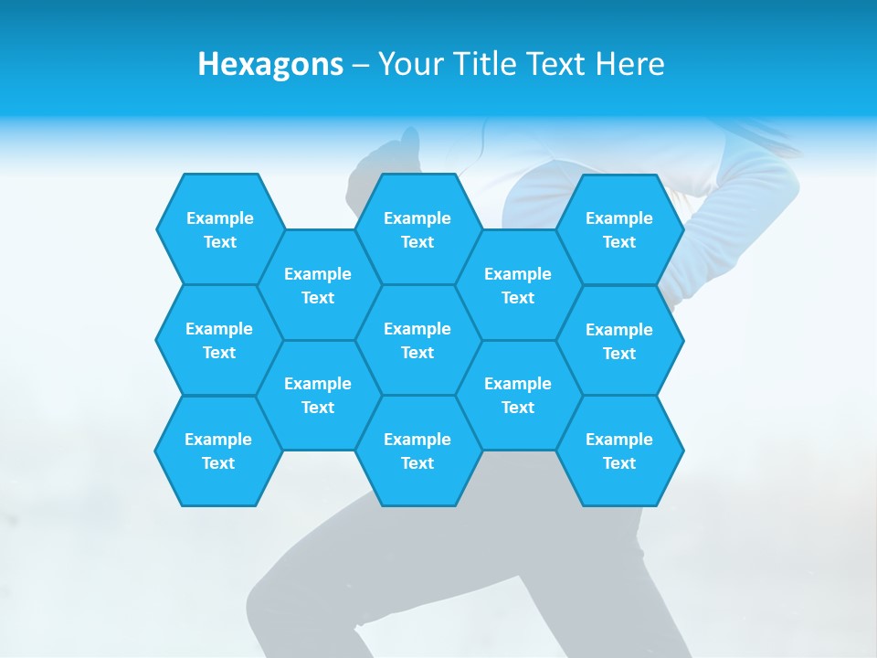 Adult Sportswear Jog PowerPoint Template