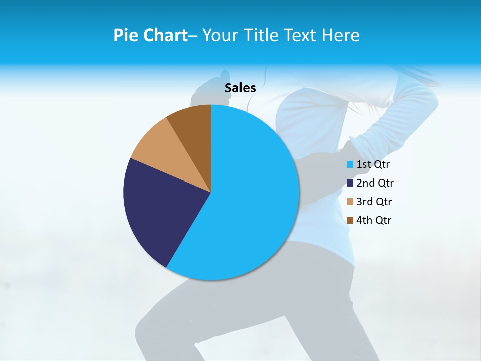 Adult Sportswear Jog PowerPoint Template