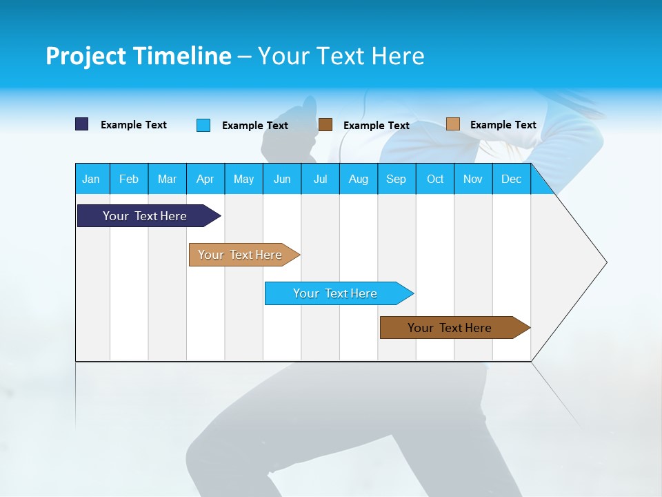Adult Sportswear Jog PowerPoint Template
