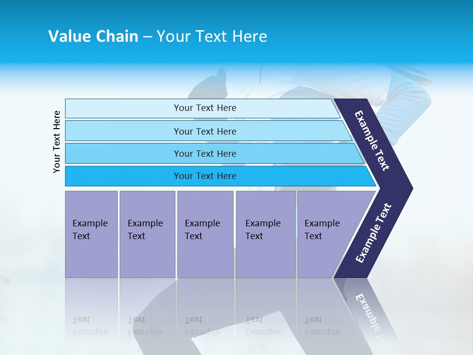 Adult Sportswear Jog PowerPoint Template