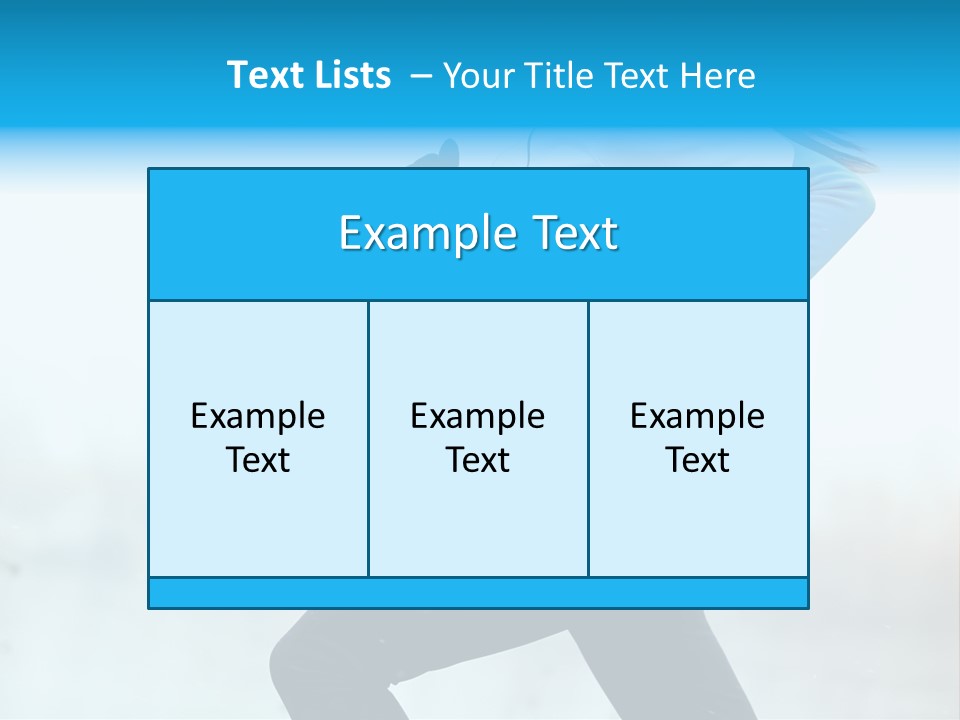 Adult Sportswear Jog PowerPoint Template