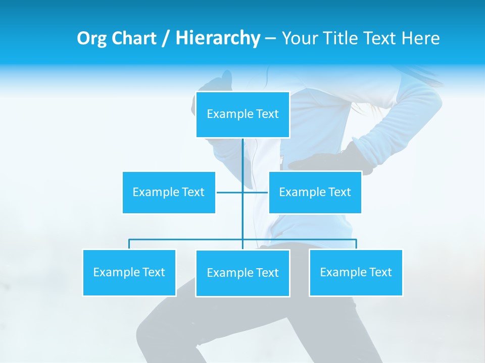 Adult Sportswear Jog PowerPoint Template