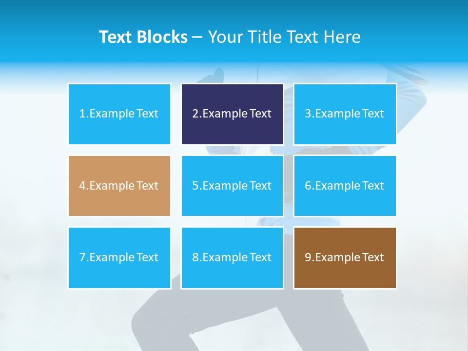 Adult Sportswear Jog PowerPoint Template