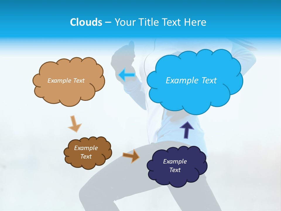 Adult Sportswear Jog PowerPoint Template