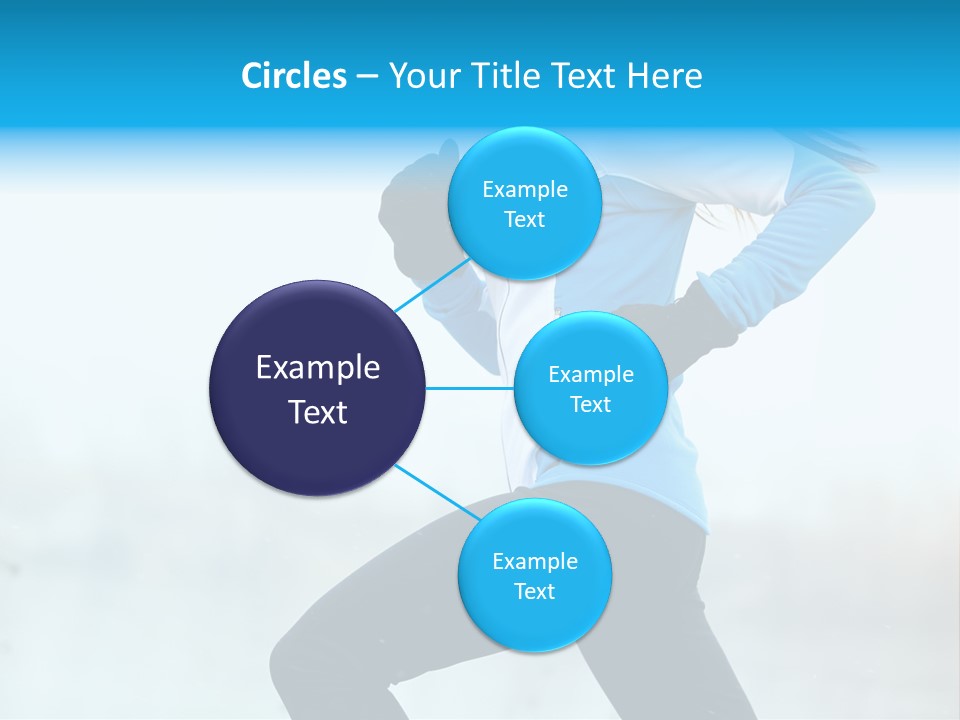 Adult Sportswear Jog PowerPoint Template