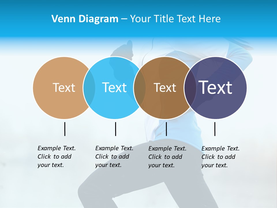 Adult Sportswear Jog PowerPoint Template