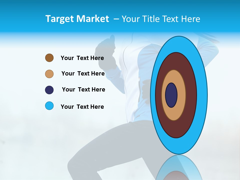 Adult Sportswear Jog PowerPoint Template