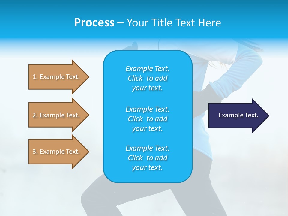 Adult Sportswear Jog PowerPoint Template