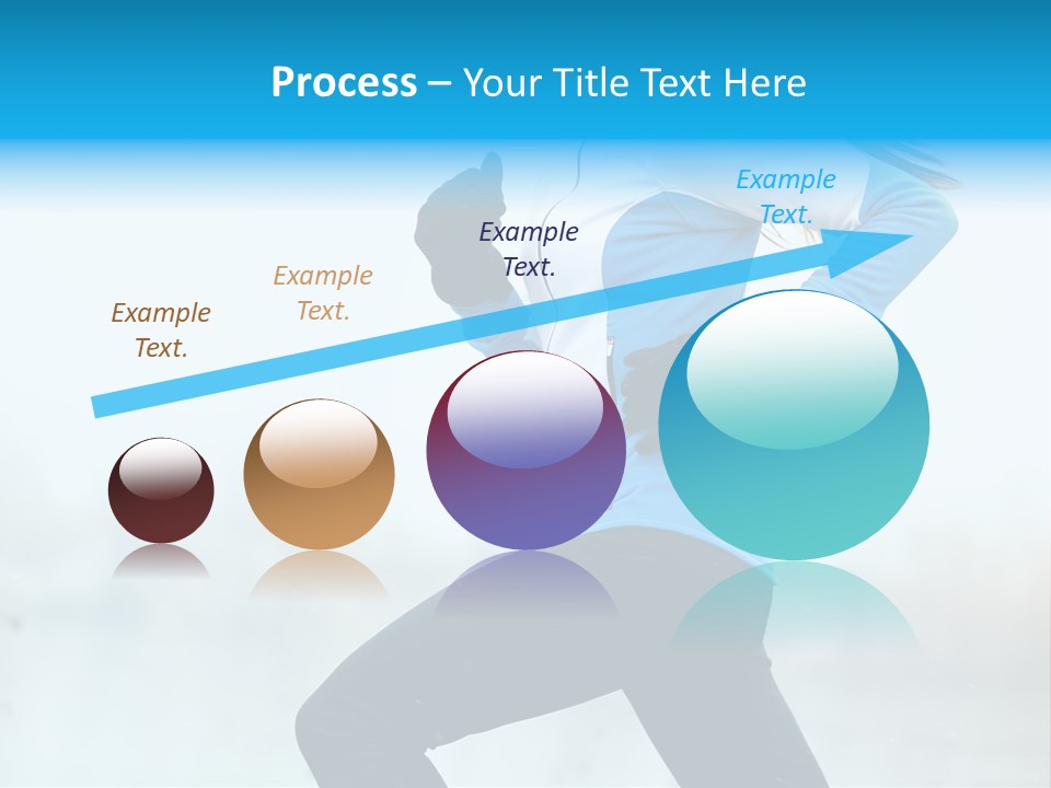 Adult Sportswear Jog PowerPoint Template