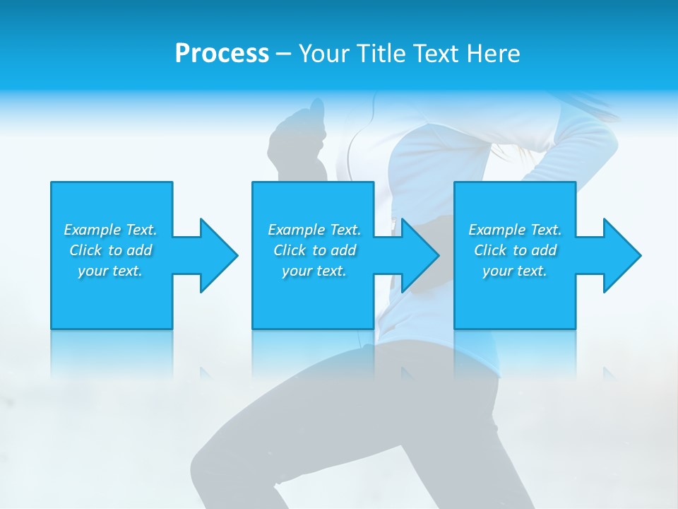 Adult Sportswear Jog PowerPoint Template