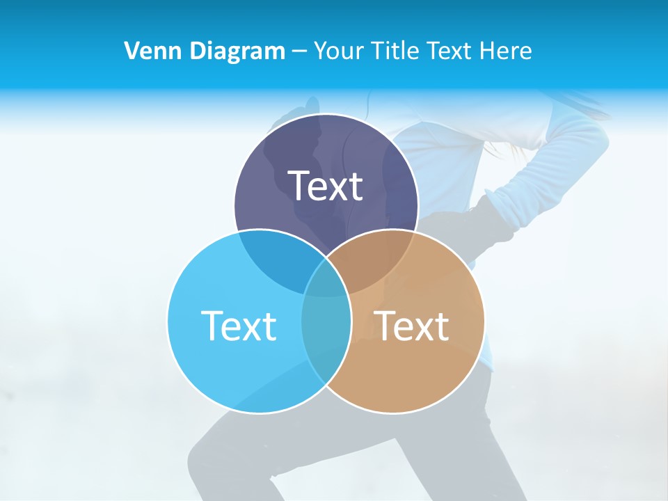 Adult Sportswear Jog PowerPoint Template