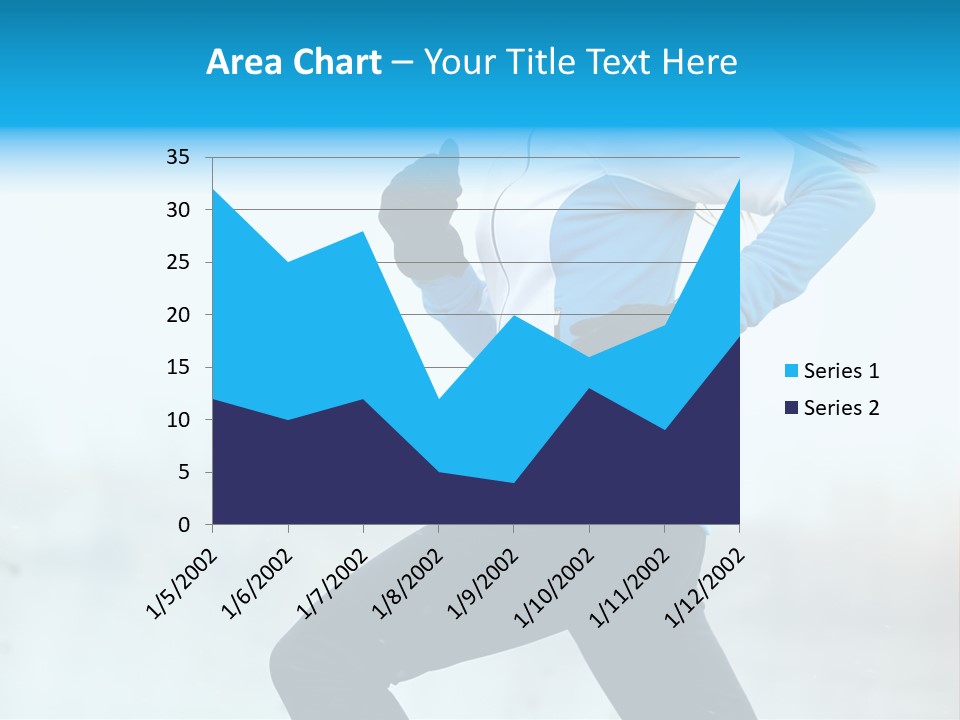 Adult Sportswear Jog PowerPoint Template