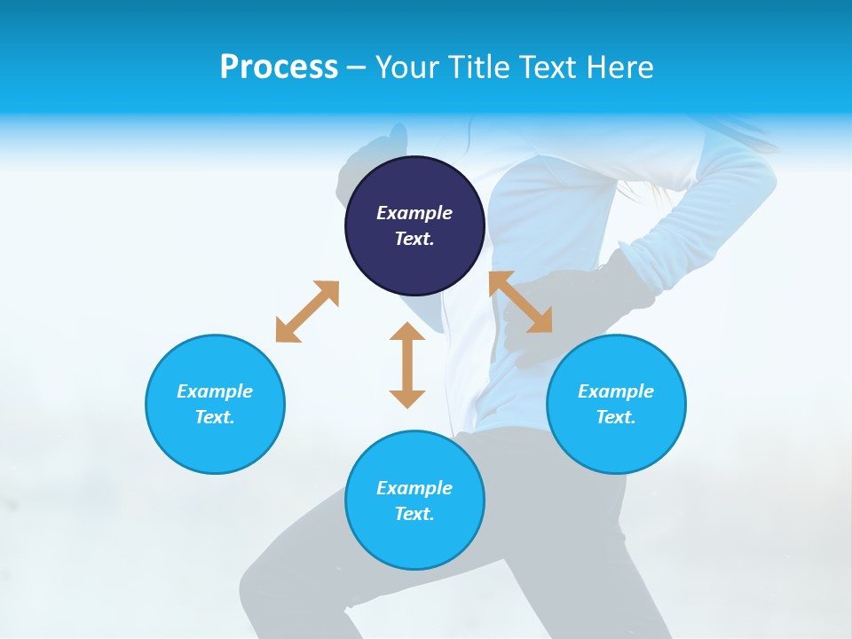 Adult Sportswear Jog PowerPoint Template