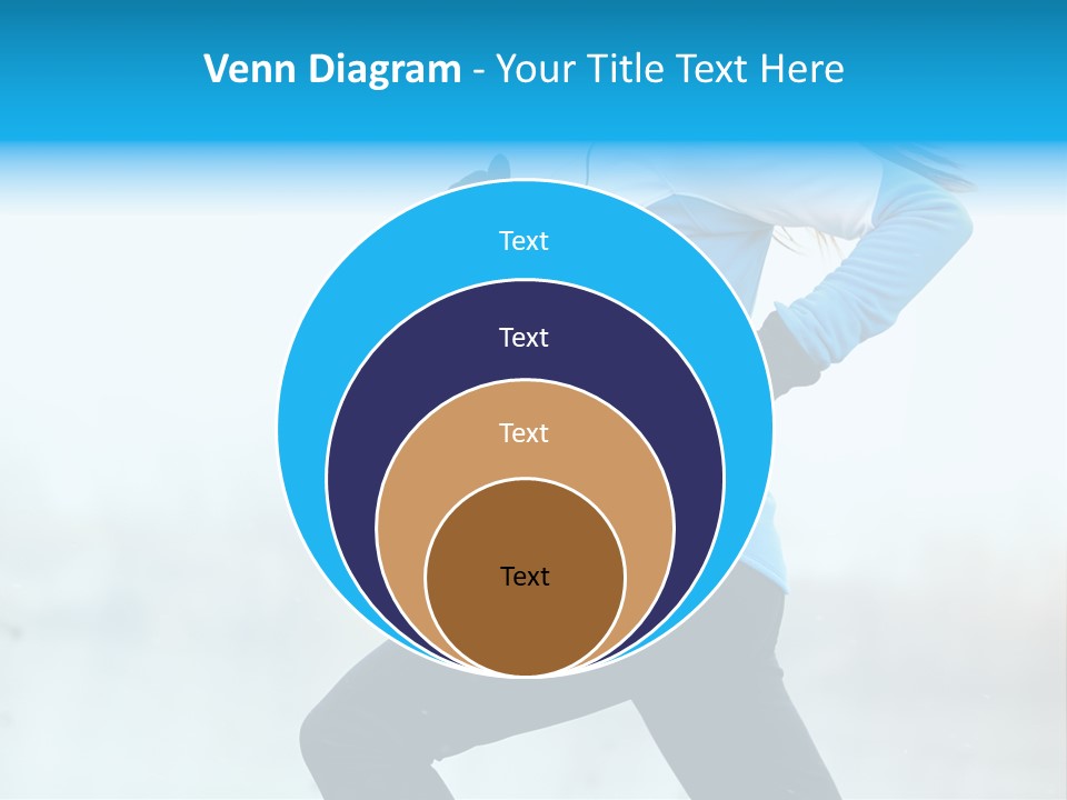 Adult Sportswear Jog PowerPoint Template