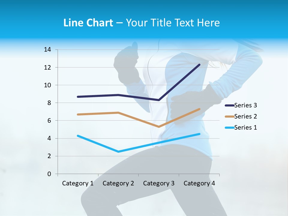 Adult Sportswear Jog PowerPoint Template