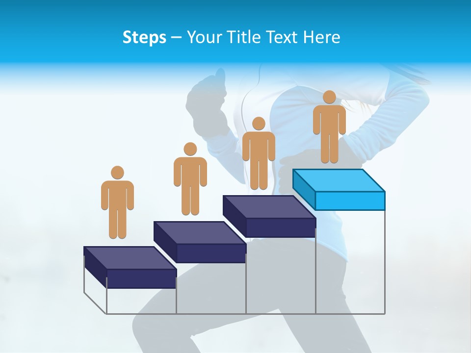 Adult Sportswear Jog PowerPoint Template