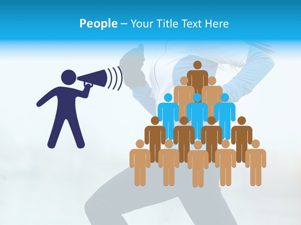 Adult Sportswear Jog PowerPoint Template