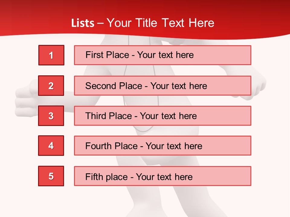Render Sport Human PowerPoint Template