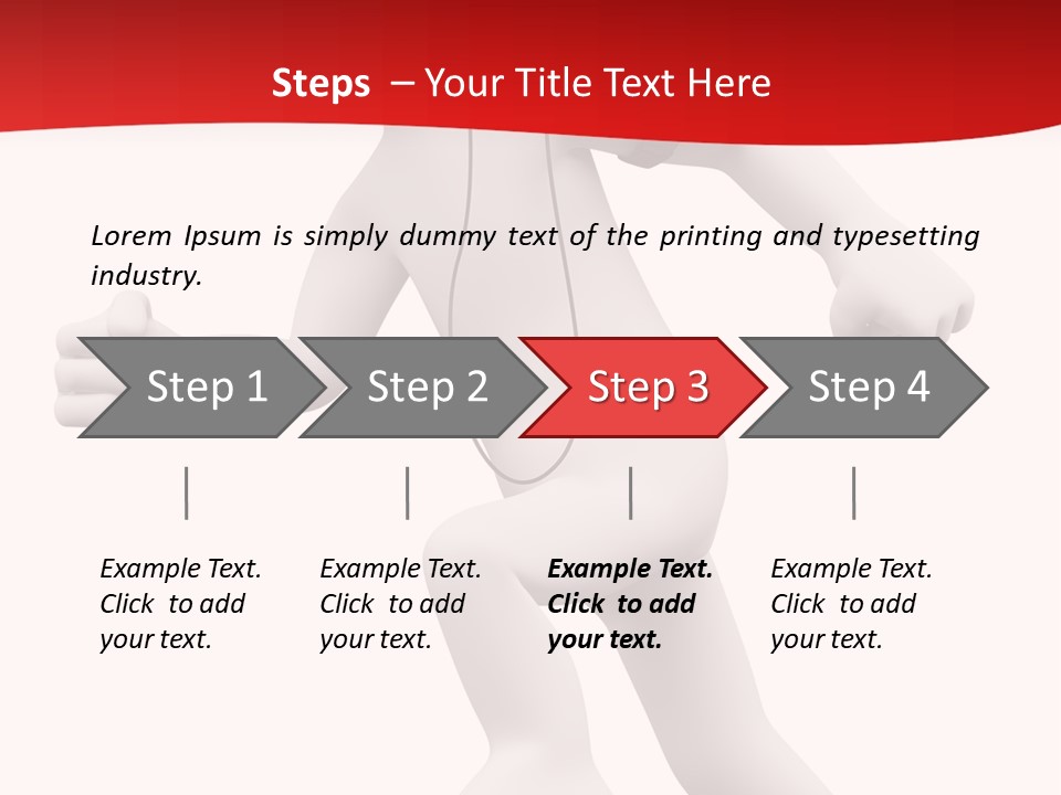 Render Sport Human PowerPoint Template