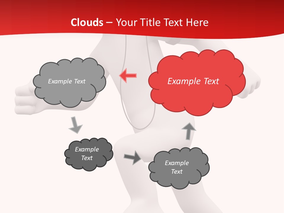 Render Sport Human PowerPoint Template