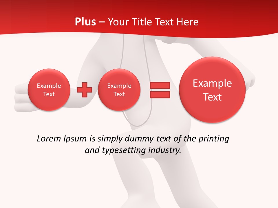 Render Sport Human PowerPoint Template