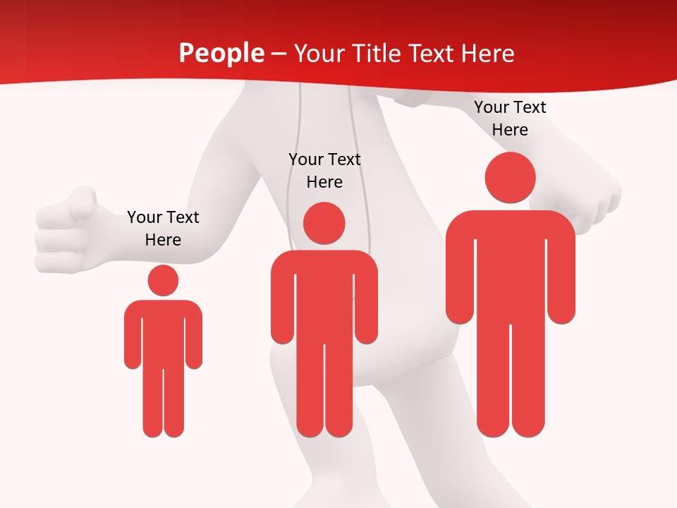 Render Sport Human PowerPoint Template