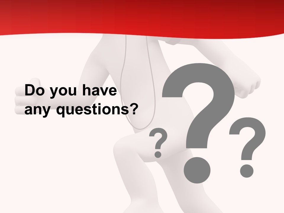 Render Sport Human PowerPoint Template