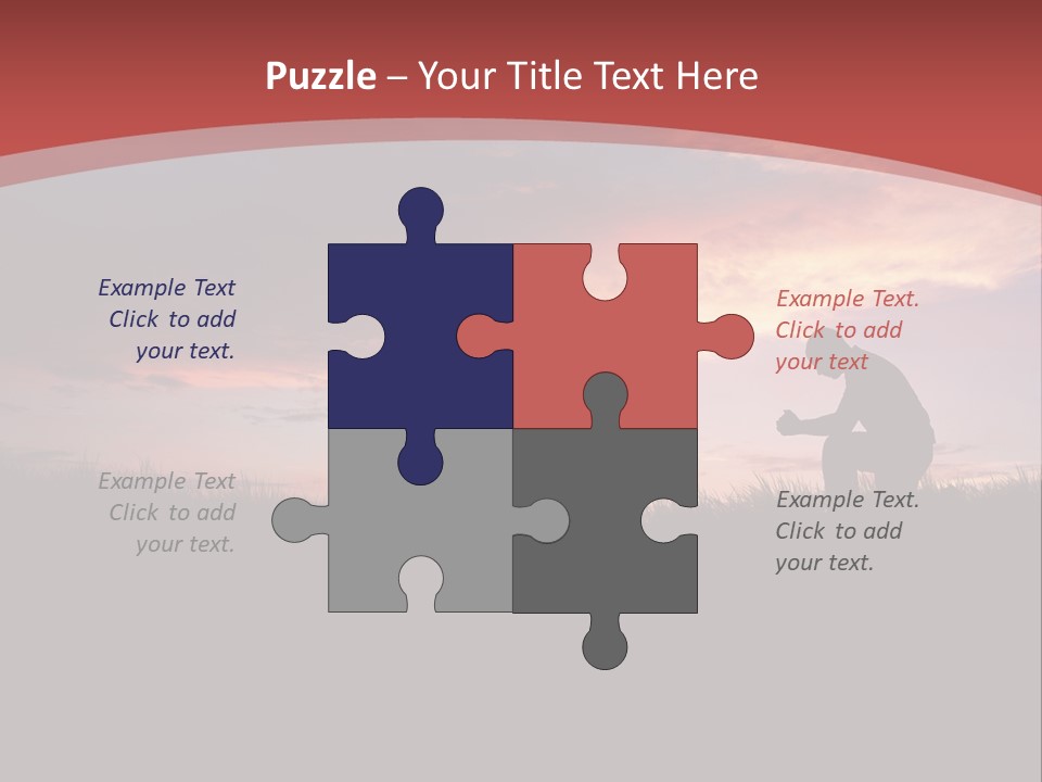 Religion Rain Work PowerPoint Template