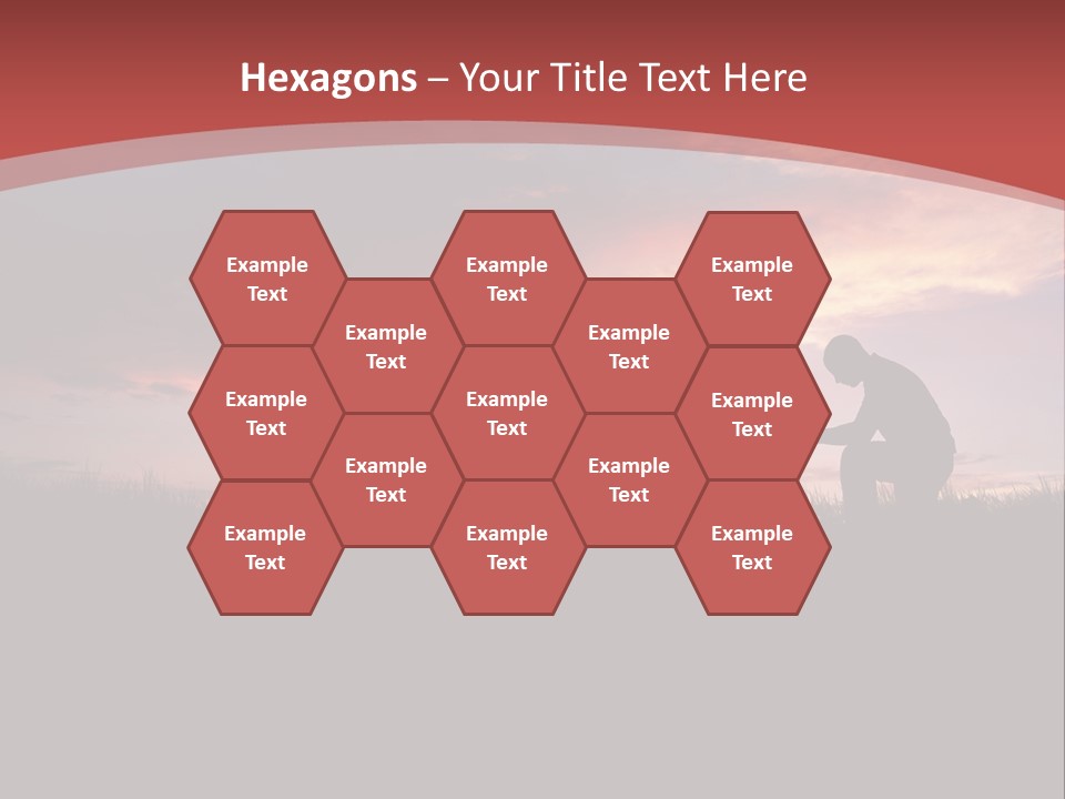 Religion Rain Work PowerPoint Template