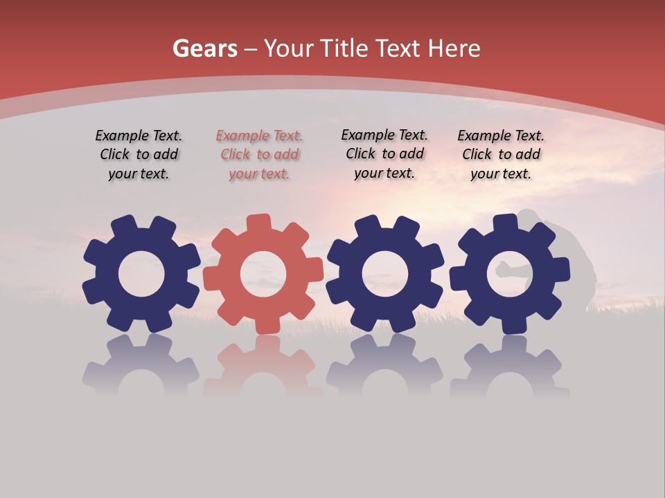 Religion Rain Work PowerPoint Template