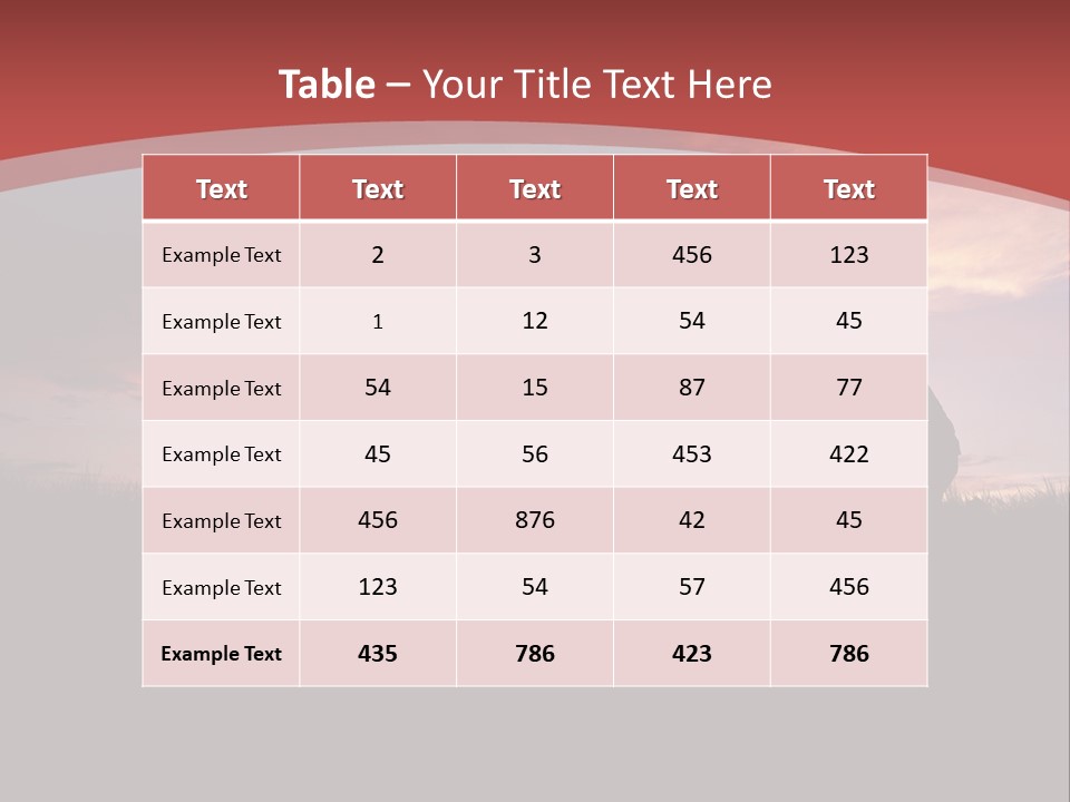 Religion Rain Work PowerPoint Template
