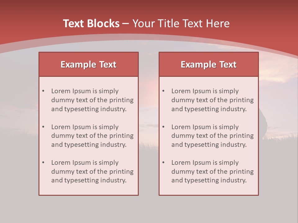 Religion Rain Work PowerPoint Template