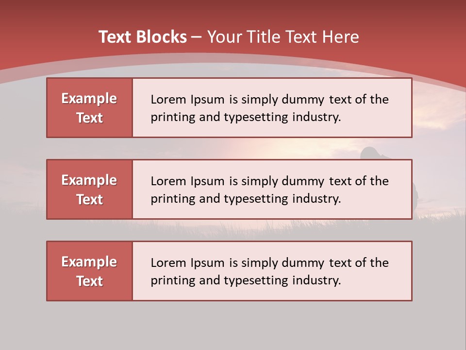 Religion Rain Work PowerPoint Template
