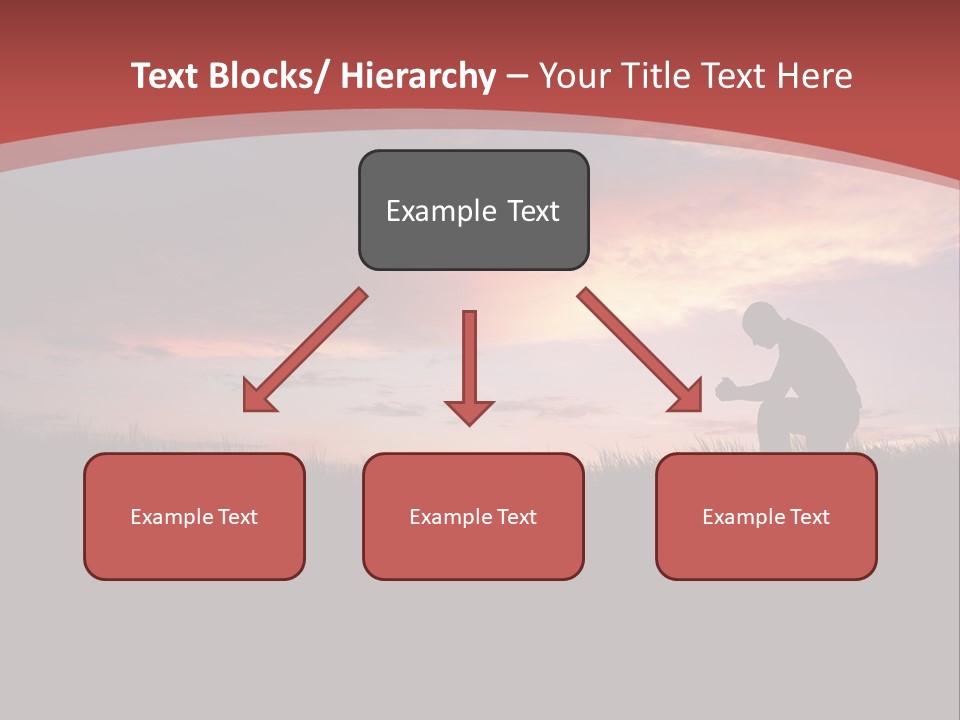 Religion Rain Work PowerPoint Template