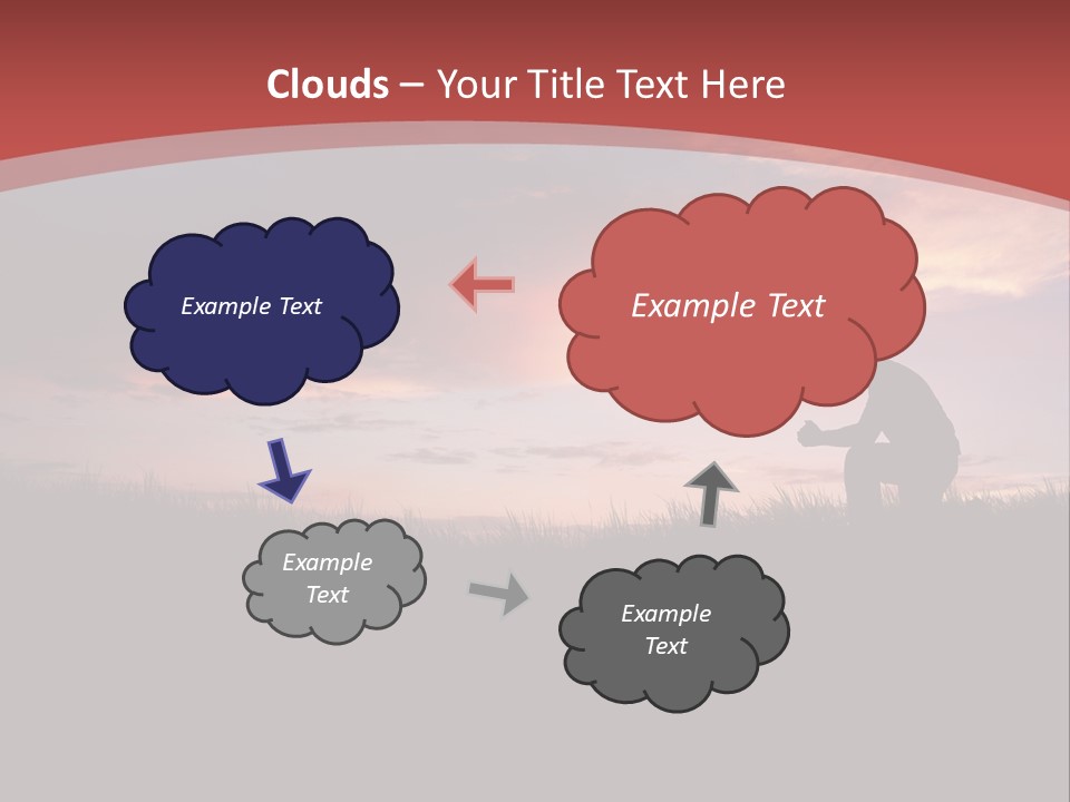 Religion Rain Work PowerPoint Template