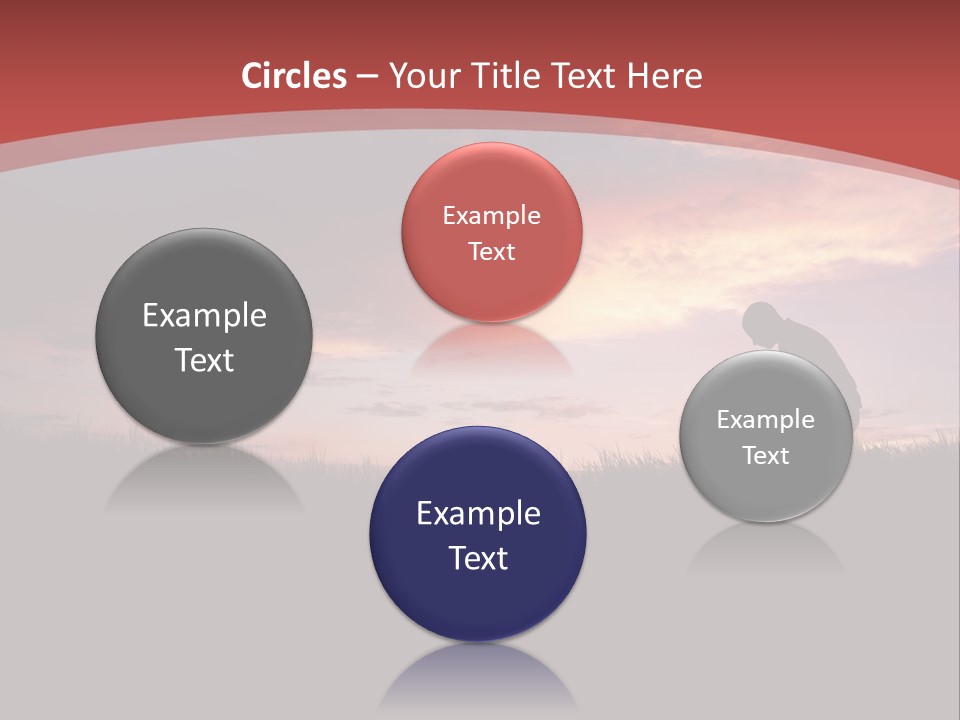 Religion Rain Work PowerPoint Template