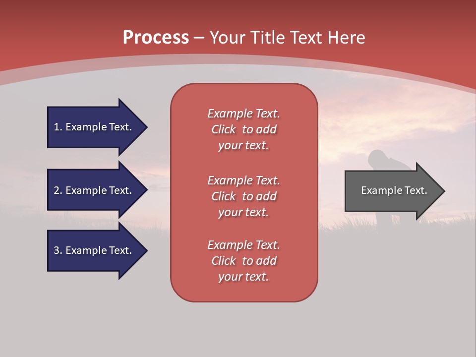 Religion Rain Work PowerPoint Template