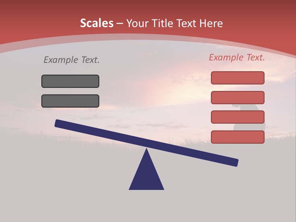 Religion Rain Work PowerPoint Template