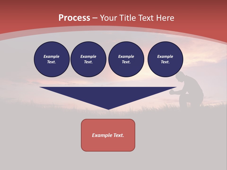 Religion Rain Work PowerPoint Template