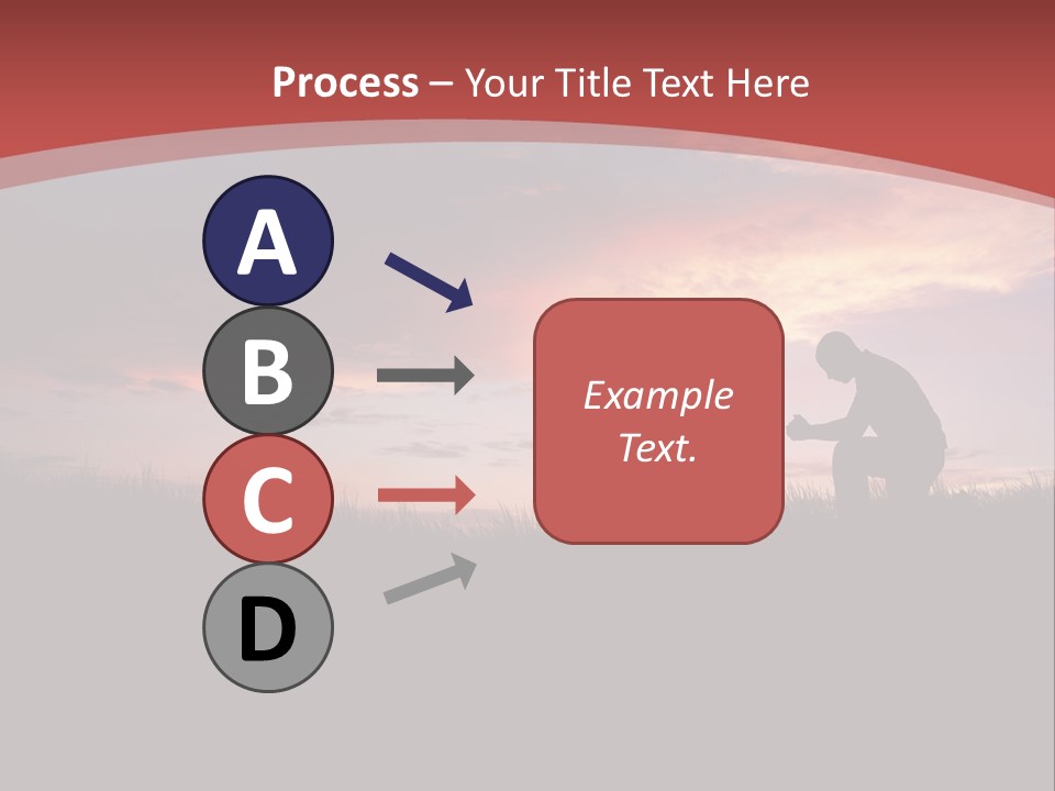 Religion Rain Work PowerPoint Template