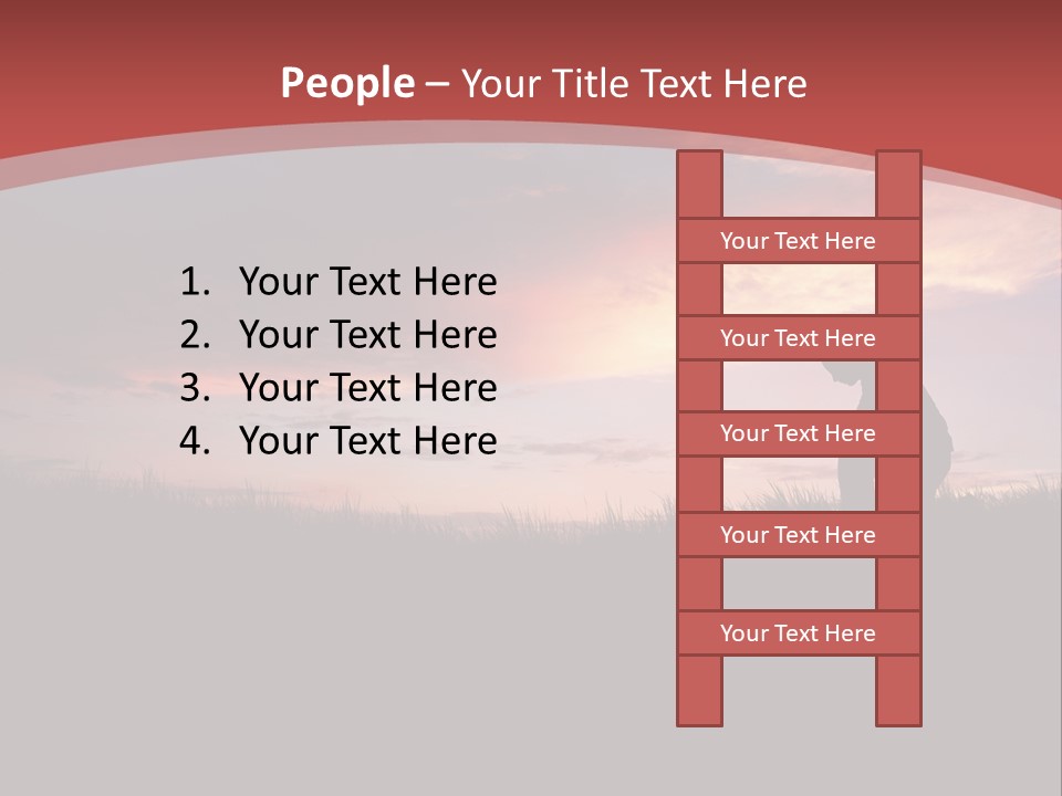 Religion Rain Work PowerPoint Template