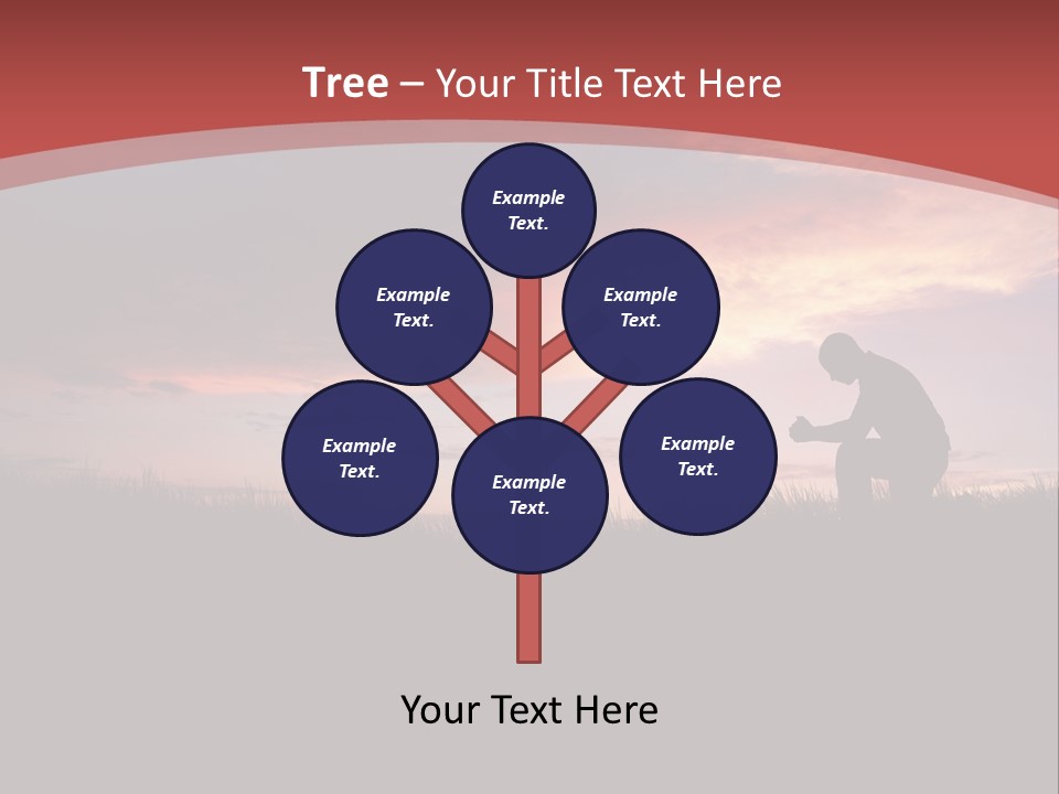 Religion Rain Work PowerPoint Template