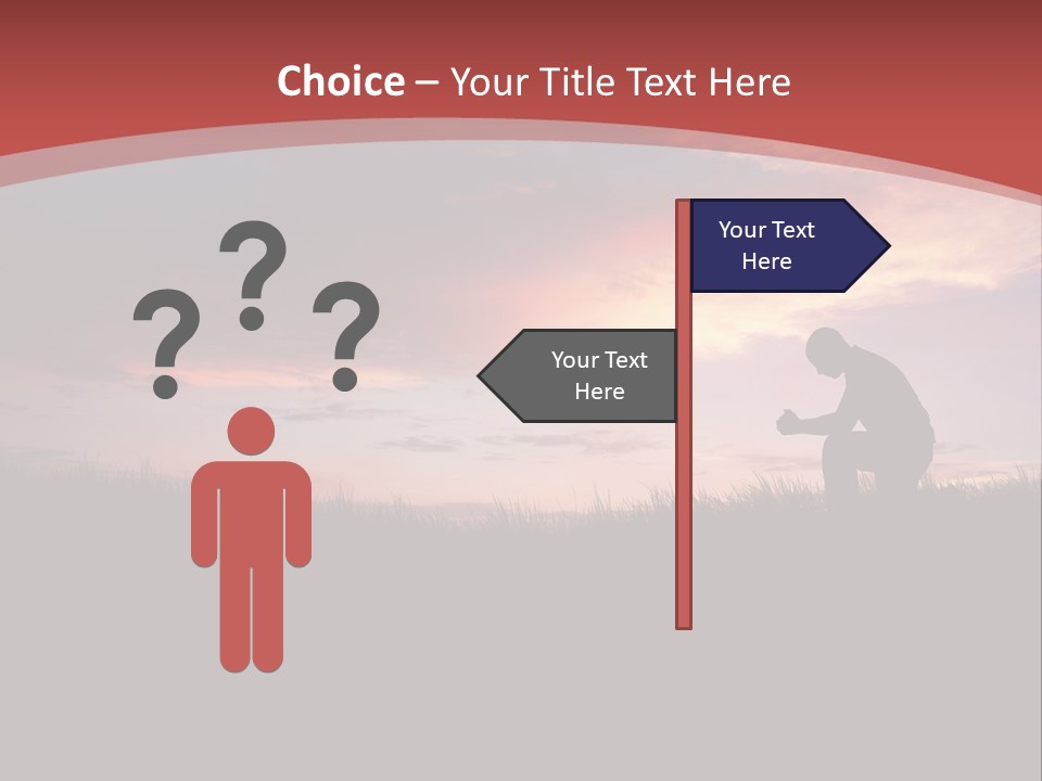 Religion Rain Work PowerPoint Template