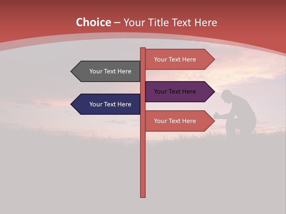 Religion Rain Work PowerPoint Template