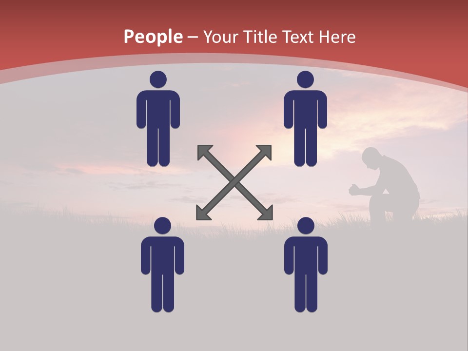 Religion Rain Work PowerPoint Template