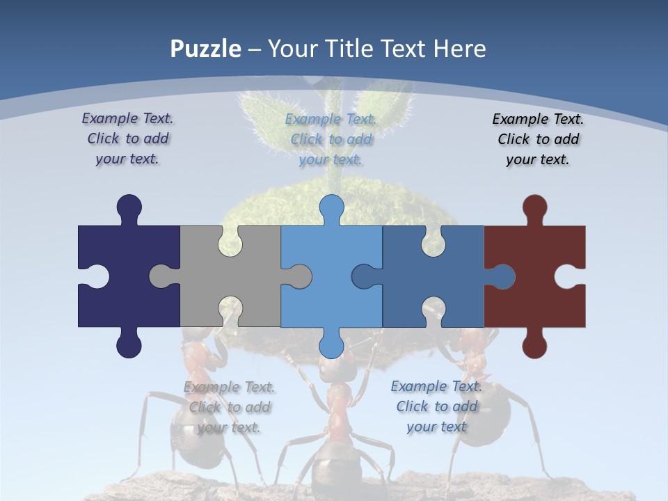 Grass Flower Green PowerPoint Template