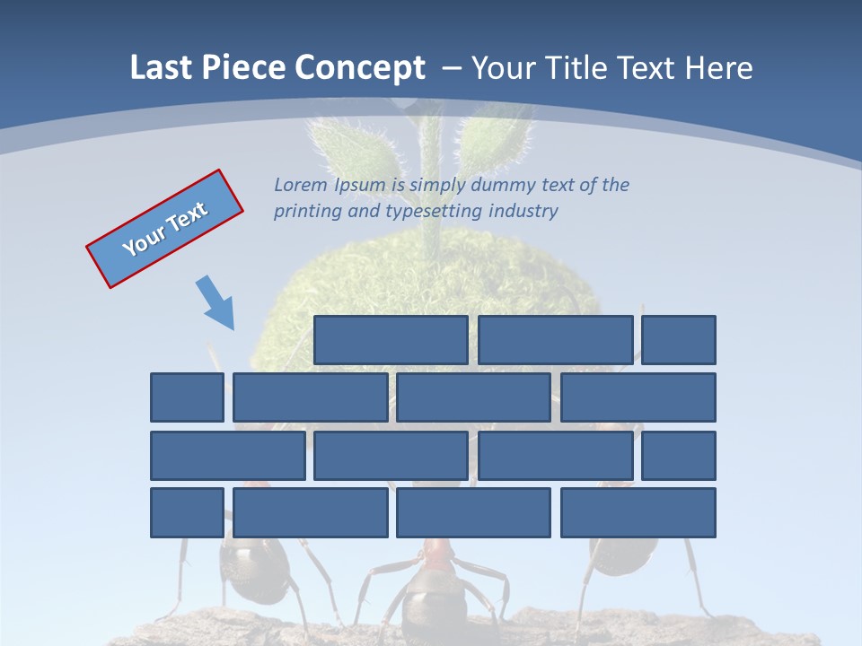 Grass Flower Green PowerPoint Template