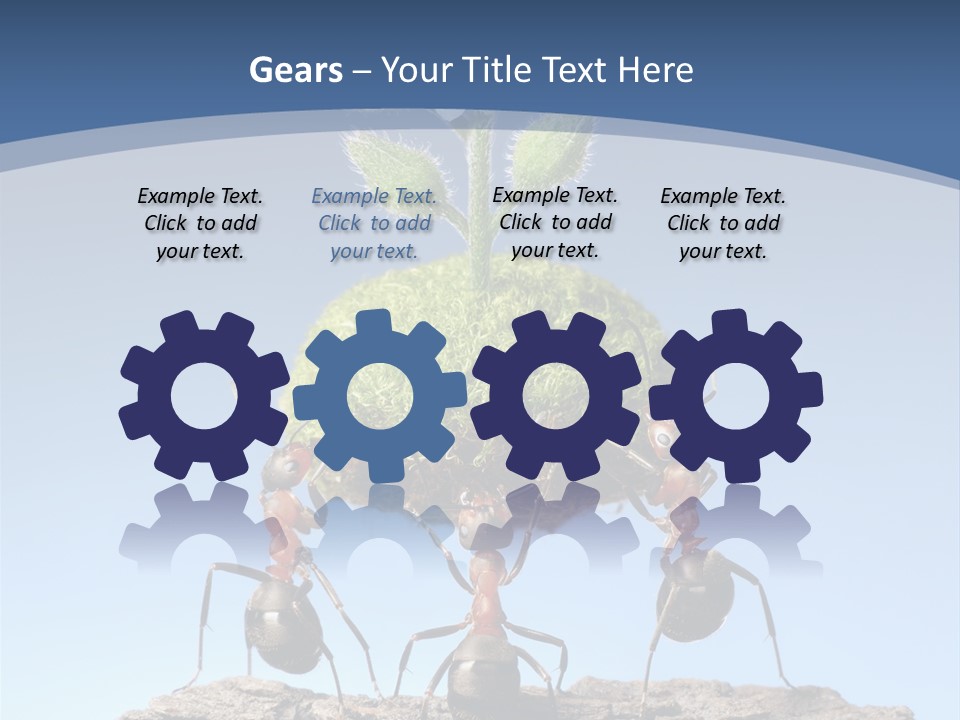 Grass Flower Green PowerPoint Template