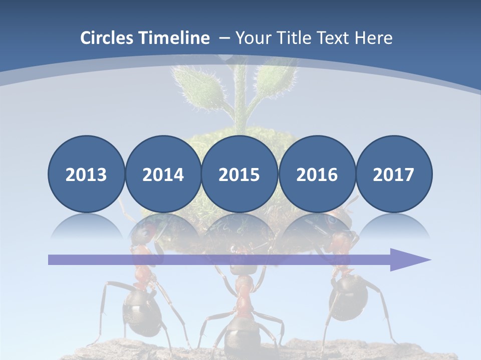 Grass Flower Green PowerPoint Template